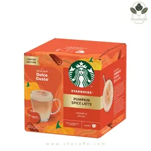 کپسول قهوه دولچه گوستو استارباکس مدل اسپایس پامکین Pumpkin Spice Latte